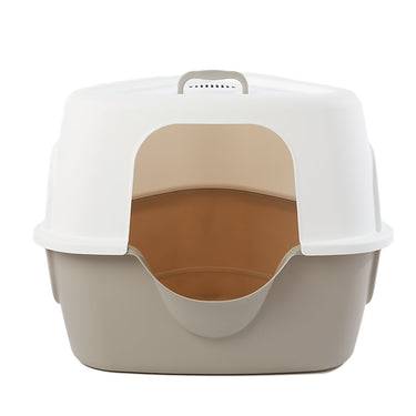 ExquisiCat® Hooded Corner Litter Pan